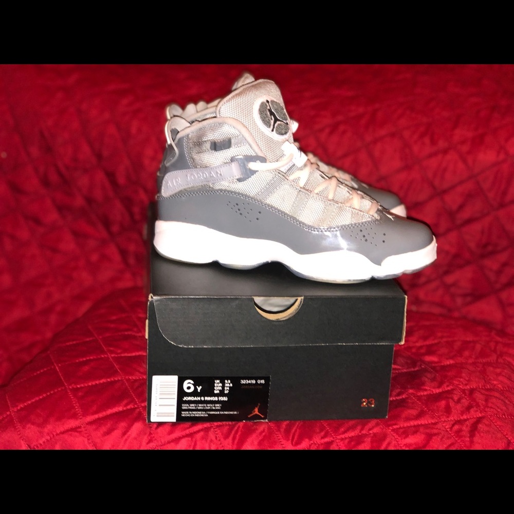 Jordan 6 Rings size 6 .